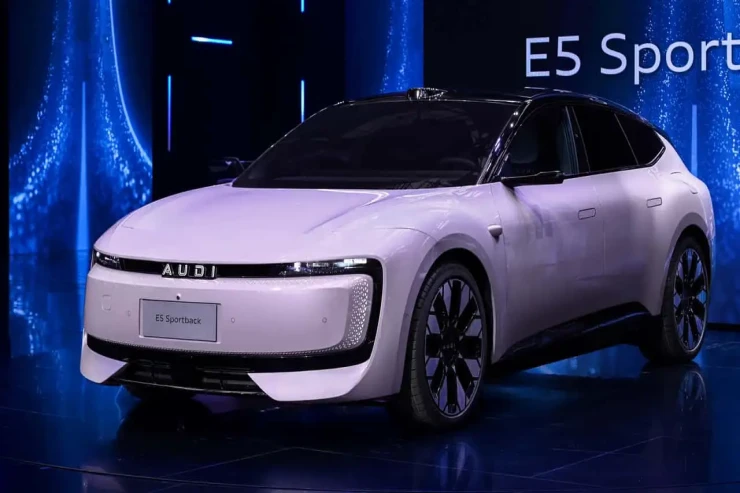 Audi yeni modelini tanıtdı - “E5 Sportback” 