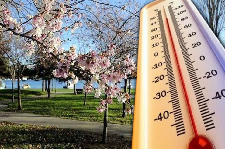 May ayının HAVA PROQNOZU  - 37 dərəcə isti olacaq 