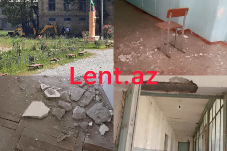 Lənkəranda  məktəbi söküb   yerində mərkəz tikirlər? - Valideynlər və müəllimlər narazıdırlar 