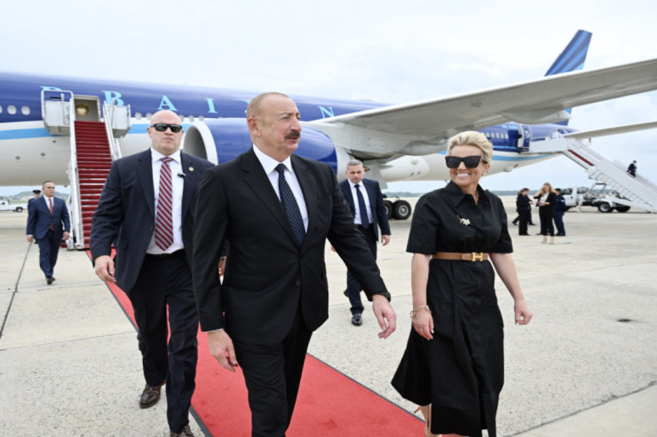 İlham Əliyev ABŞ-da 