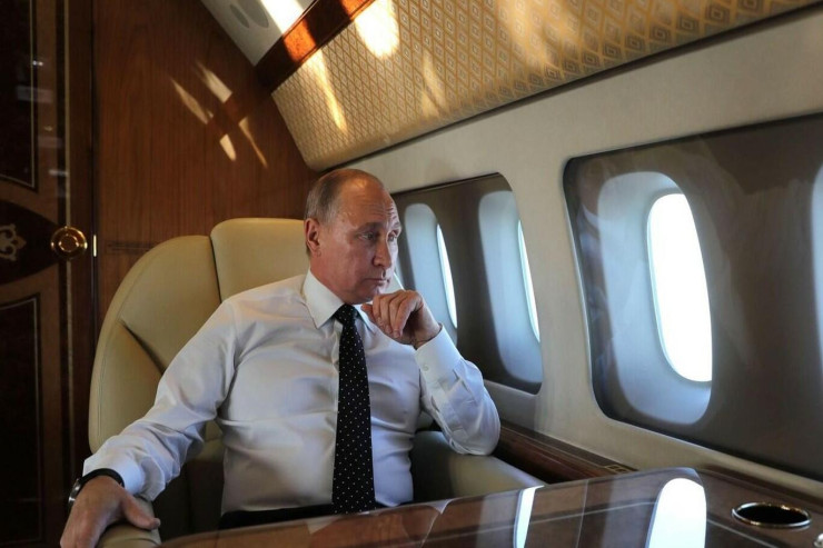 15-i axşamtərəfi ABŞ-a səfər edən Putin, 15-i səhər saatlarında ABŞ-a çatdı 