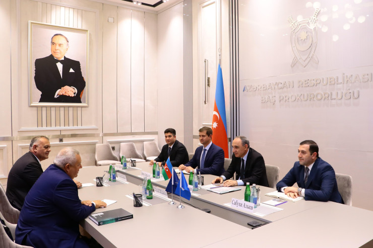 Baş prokuror MDB Baş Prokurorlarının İcraçı katibini qəbul etdi