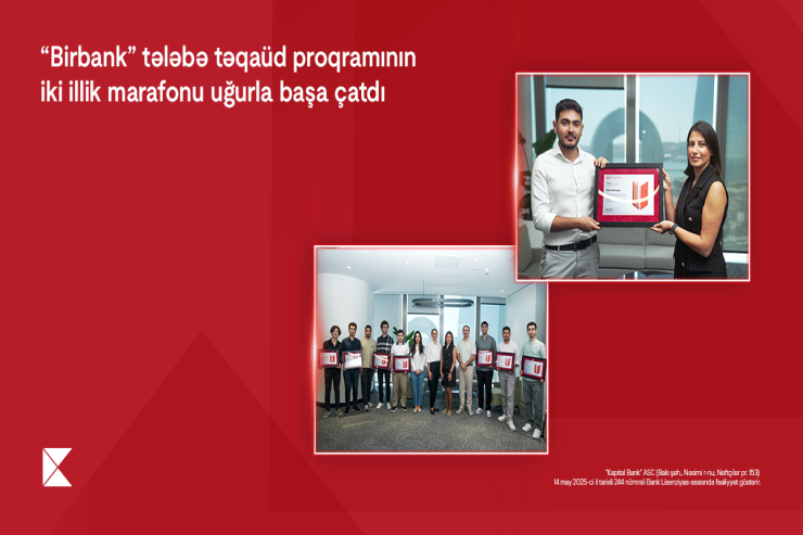“Birbank” tələbə təqaüd proqramının iki illik marafonu uğurla başa çatdı