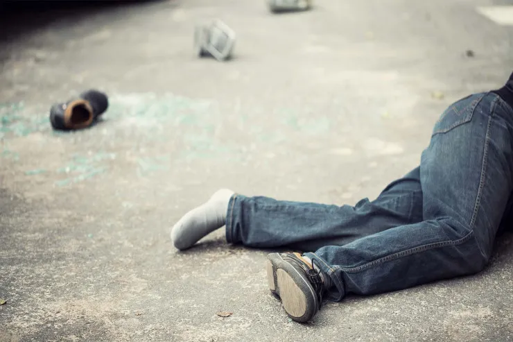 Bakıda avtobus piyadanı vurub öldürdü 