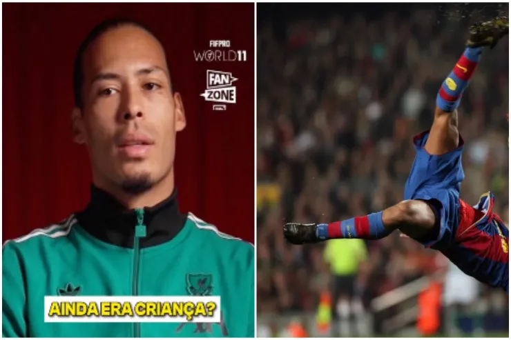 Van Deykin sevimli futbolçusunun  kim olduğuna inanmayacaqsınız 