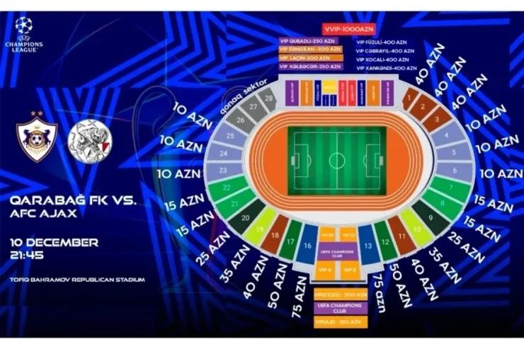 "Qarabağ" - "Ayaks" oyununun biletləri SATIŞDA 