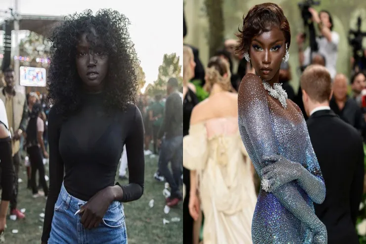 Soyqırımdan qaçan sudanlı qız 27 yaşında ilin modeli seçildi 