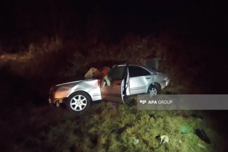 Beyləqanda qəzada  xəsarət alanlar Bakıya təxliyə olundu