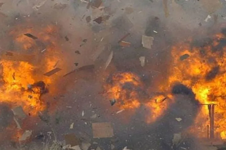 Bakıda evdə PARTLAYIŞ:  yaralananlar var - YENİLƏNİB 