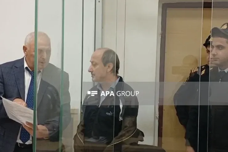 Xankəndidə polislərə hücum edən  erməninin məhkəməsi keçirilir