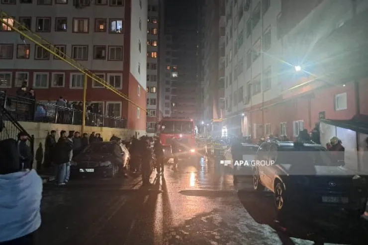 “Kristal Abşeron-2”dən yanğın, 2 nəfər xəsarət aldı 