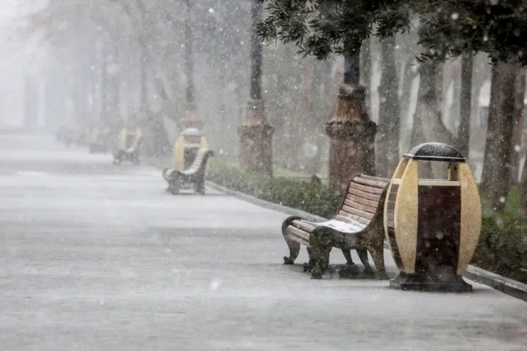 Bakıya sulu qar  yağacaq - XƏBƏRDARLIQ 
