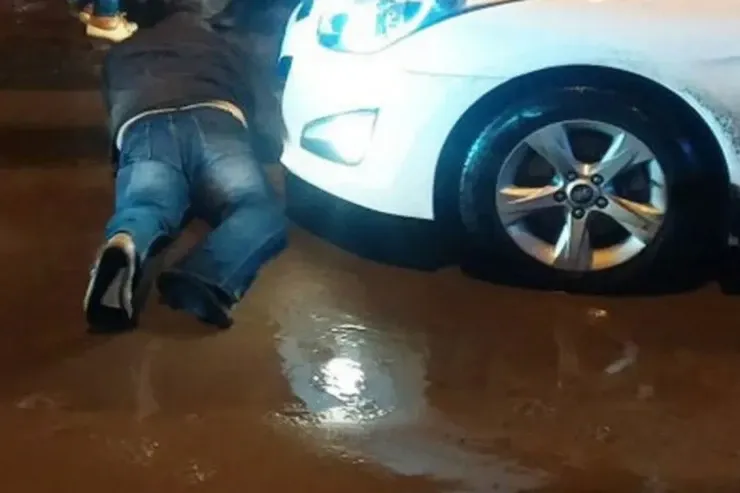 Tovuzda 29 yaşlı   piyadanı maşın vurdu