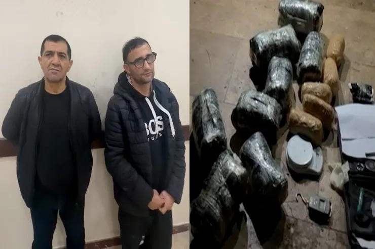 Qaradağda həm sərnişin daşıyan, həm də narkokuryerlik edənlər  saxlanıldı - VİDEO 