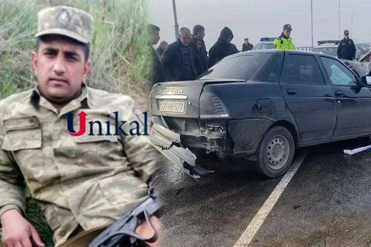 Mais Bərxudarovun sürücüsü  qəzada öldü - YENİLƏNİB 