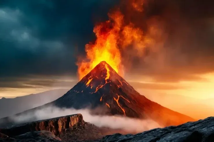 Vulkanın səsi dənizçilərin qulağını partlatdı 