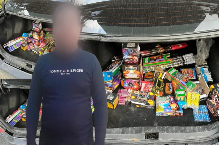 Bakıda pirotexniki vasitələrin səyyar satışını təşkil edən TUTULDU 