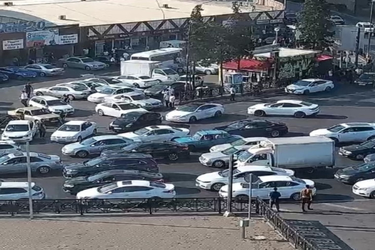 Bakıda bu yollarda sıxlıq var - SİYAHI