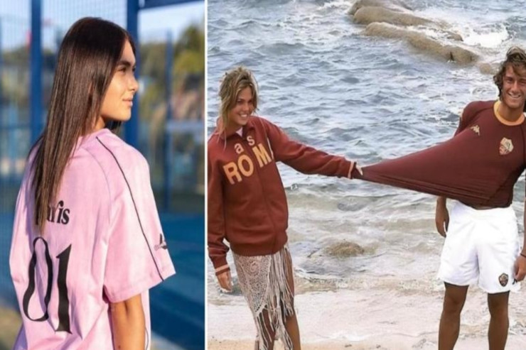 Şanel,  Francesco Totti   və onun keçmiş arvadının böyük qızıdır  -  FOTOLENT 