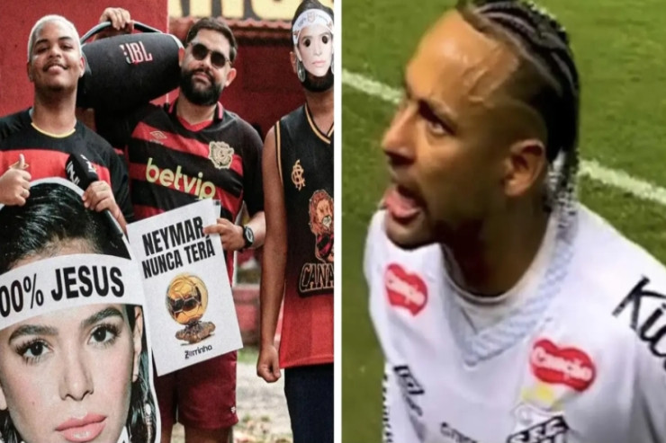 Neymar yenidən fanatların hədəfində:  Oyuna keçmiş sevgilisinin  şəkilləri gətirildi