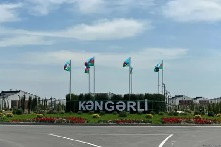 Ağdamın Kəngərli kəndinə növbəti köç karvanı yola salındı