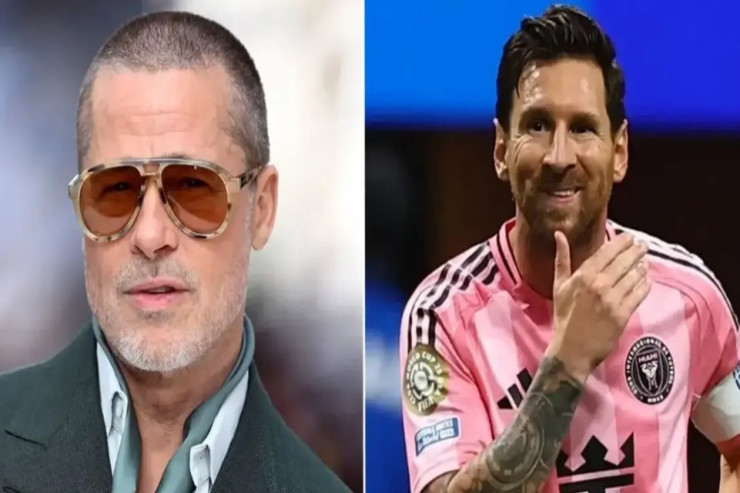 Bred Pittdən ETİRAF:  Messiyə heyrandır,  amma futbolu sevmir