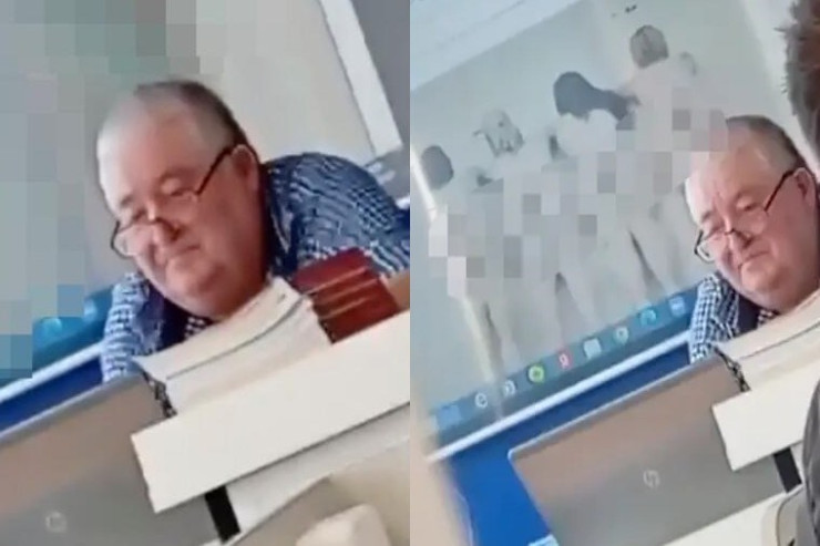 Məktəbdə  QALMAQAL:   Müəllim  pornoqrafik videoya   baxarkən yaxalandı