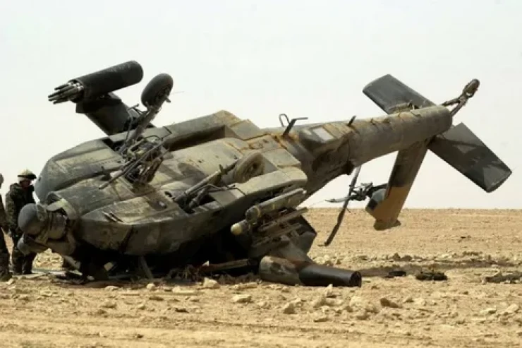 Çində helikopter faciəsi: 10 metrlik yüksəklikdən yerə çırpıldı
