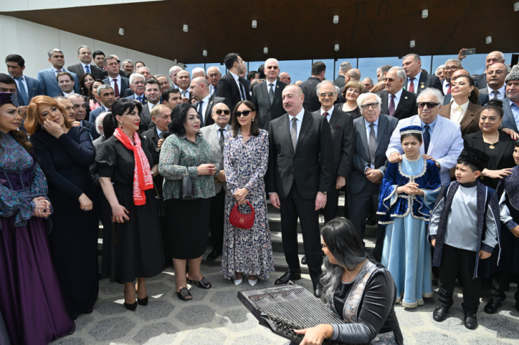 Prezident Ağdamdan səmimi görüntülər paylaşdı