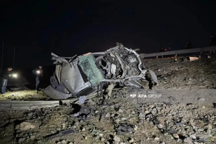 Göygöldə ağır qəza - 2 ölü, 2 yaralı 