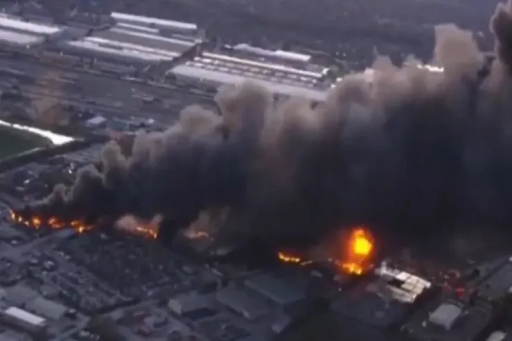 Yük təyyarəsi belə qəzaya uğradı - VİDEO 