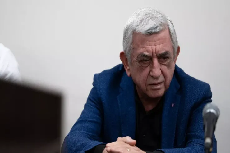 Sarkisyanın Ermənistandan çıxmasına qadağa qoyuldu 