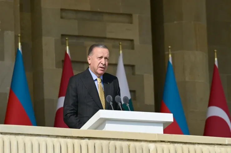 Ərdoğan Bakıda Məmməd Arazın  şerini dedi - VİDEO 