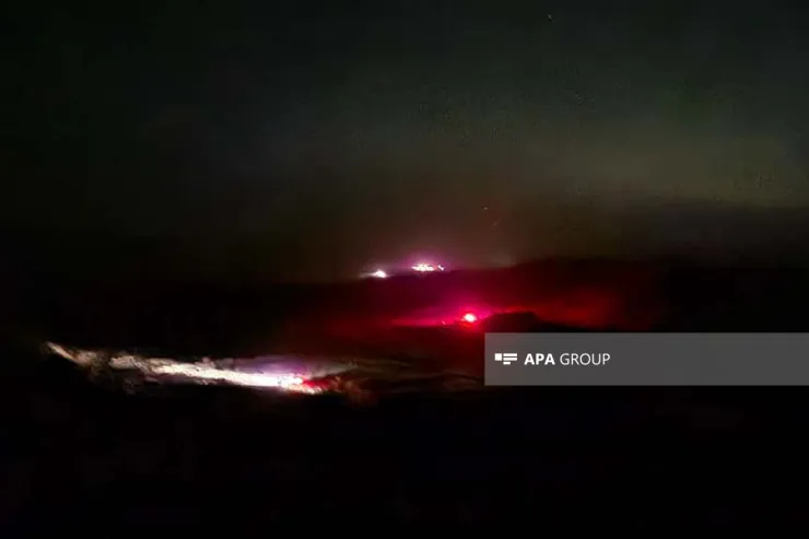 Təyyarə qəzasının baş verdiyi ərazidə axtarış işləri  davam etdirilir -VİDEO 