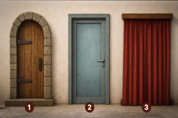 Hansı qapını açardınız?  Çox dürüst şəxsiyyət tipi TESTİ 