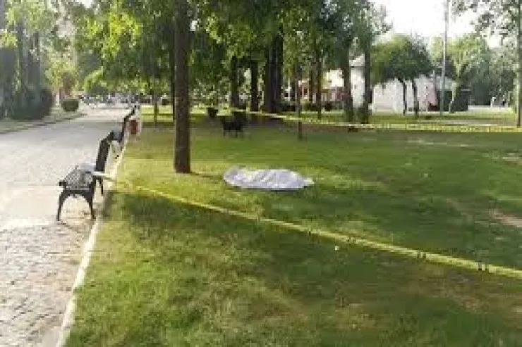 Bakının mərkəzində parkda ÖLÜM 