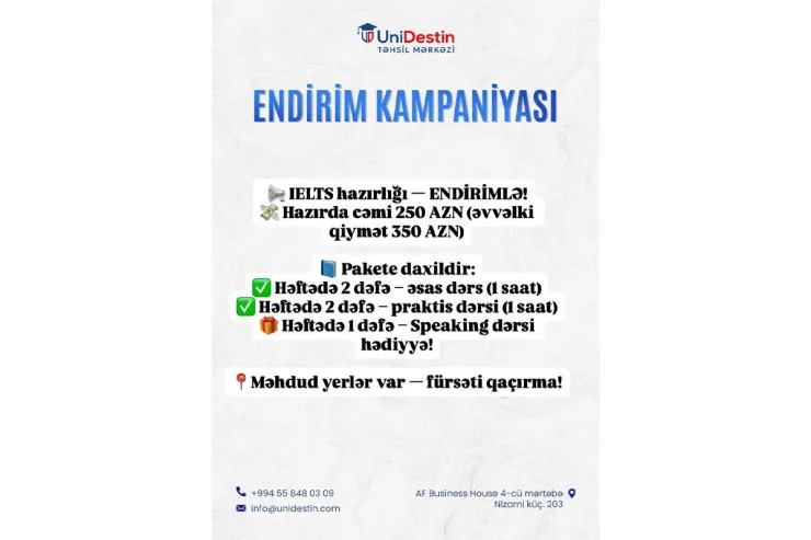 Çində təqaüdlə təhsil istəyi artır:  UniDestin tələbələrə hazırlıq, qəbul və viza dəstəyini təqdim edir