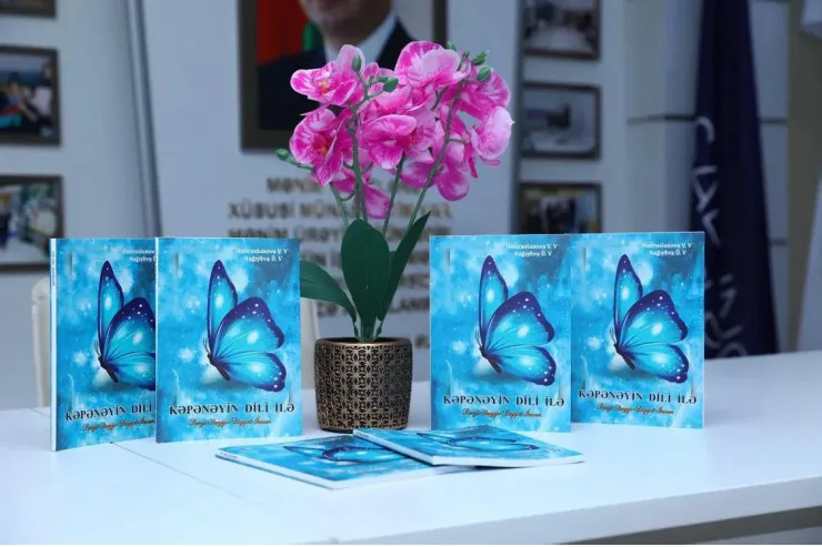 “Kəpənəyin dili ilə"  kitabı təqdim olundu -  VİDEO 