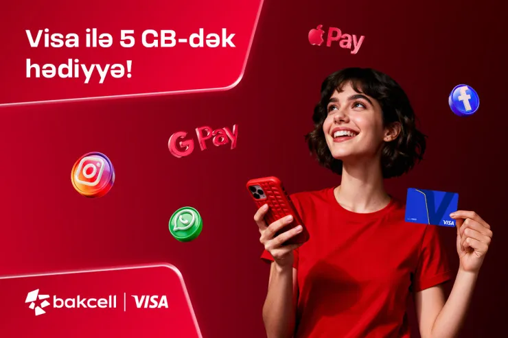 Bakcell və Visa tərəfdaşlığa başlayır