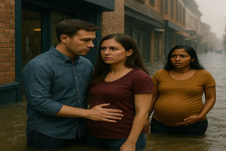 Ərinin xəyanətini  başqa ölkədəki daşqın sayəsində  bildi - Film kimi OLAY