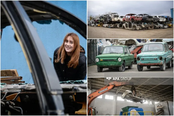 Bakıda avtomobillərin “son dayanacağı”:  Utilizasiya meydançasından REPORTAJ 