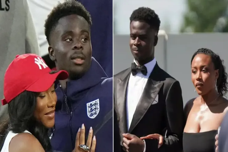 Saka 24 yaşlı  sevgilisi ilə   nişanlandı -  FOTOLENT 