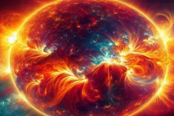 Günəşdə güclü partlayışlar  baş verdi