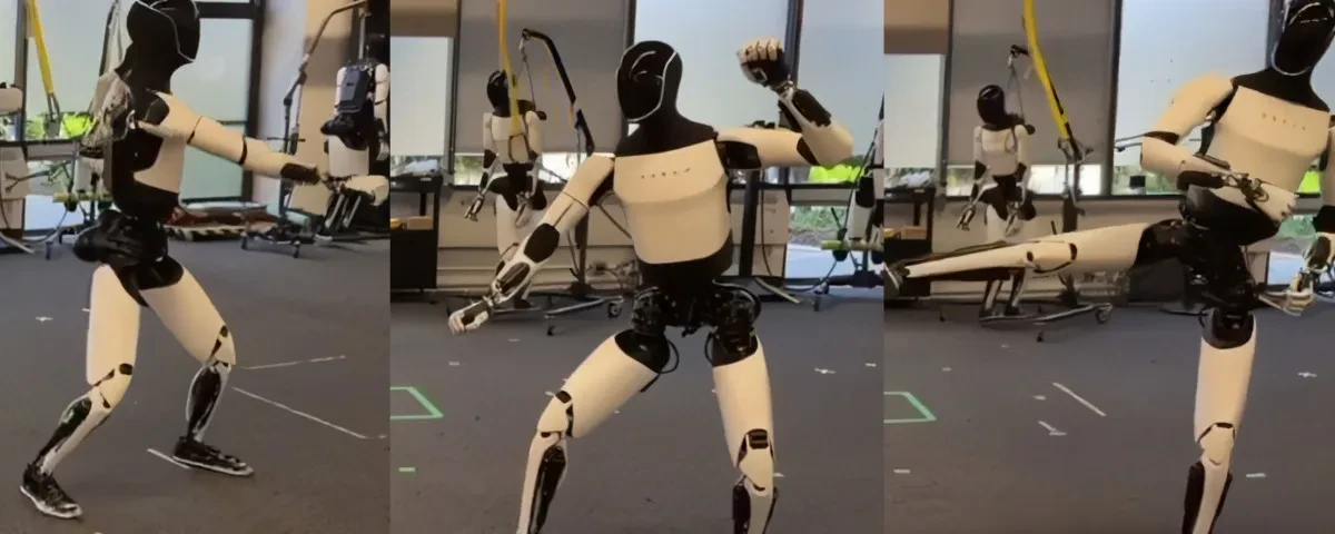 Teslanın robotu Optimusa kunq-fu öyrətdilər - VİDEO