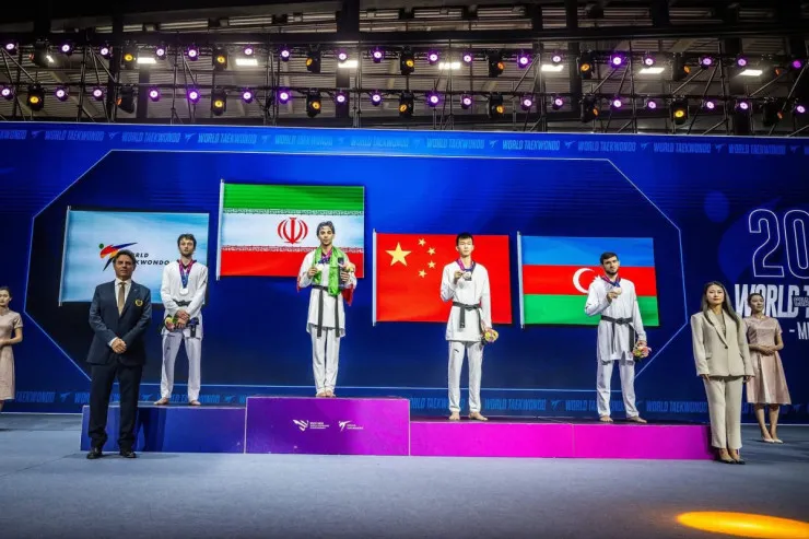 Taekvondoçumuz dünya çempionatında bürünc medal  qazandı