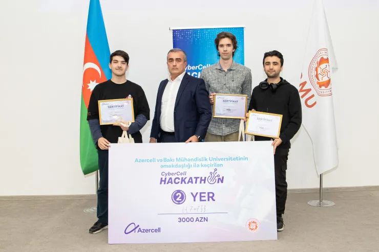 "Azercell" “CyberCell Hackathon” müsabiqəsinin qaliblərini elan etdi