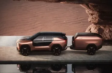 “Mitsubishi”dən qoşquda iki nəfərlik çarpayı  olan avtomobil -  FOTOLENT 