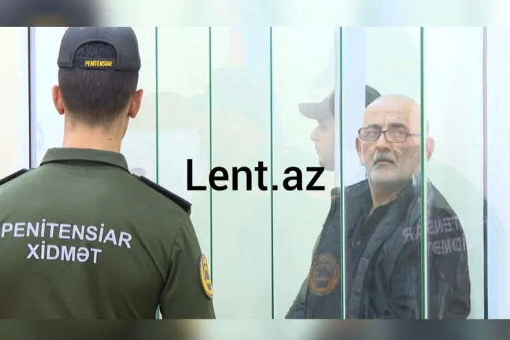 Maştağada gəlininin başını kəsən  kişi MƏHKƏMƏDƏ: "Nəvələrimi söyürdü" - VİDEO 