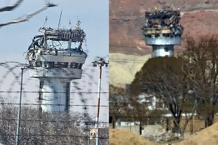 Bombalanmış Təbriz aeroportunun SON HALI 