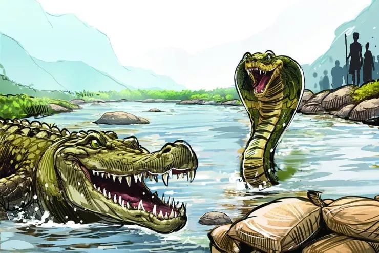 Bu ölkənin sərhədlərini timsahlar və ilanlar  qoruyacaq